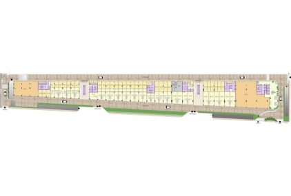 M3M The Line Ground Floor Plan