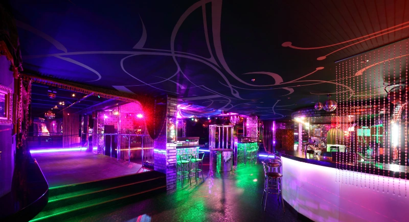 Restaurant at the club