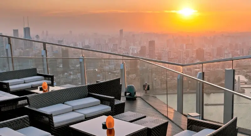 Rooftop café
