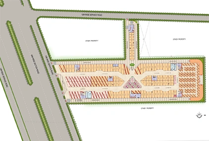 M3M Route 65 Site Plan
