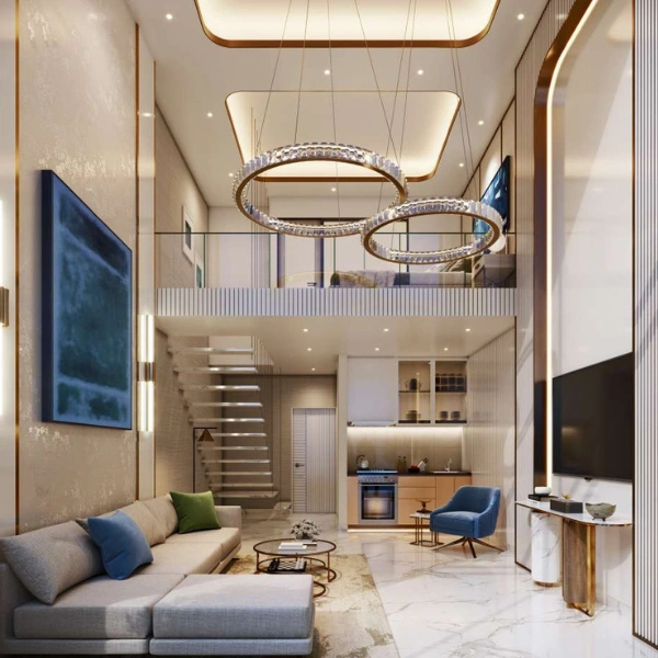 M3M 57th Suites One BHK Duplex apartments