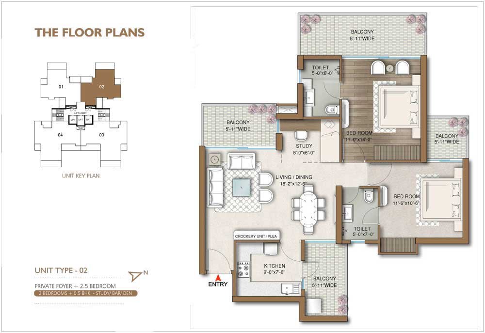 3.5 BHK