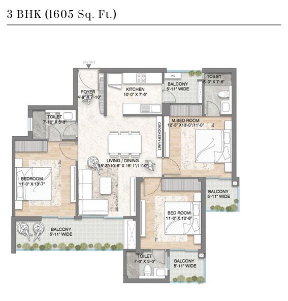 3 BHK