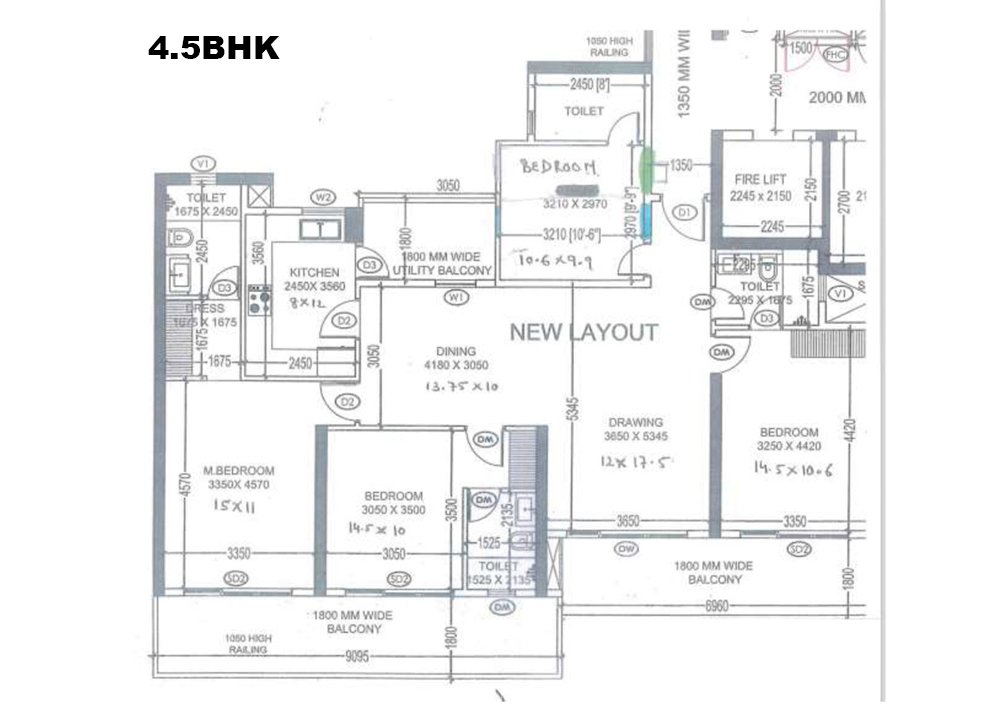 4.5 BHK