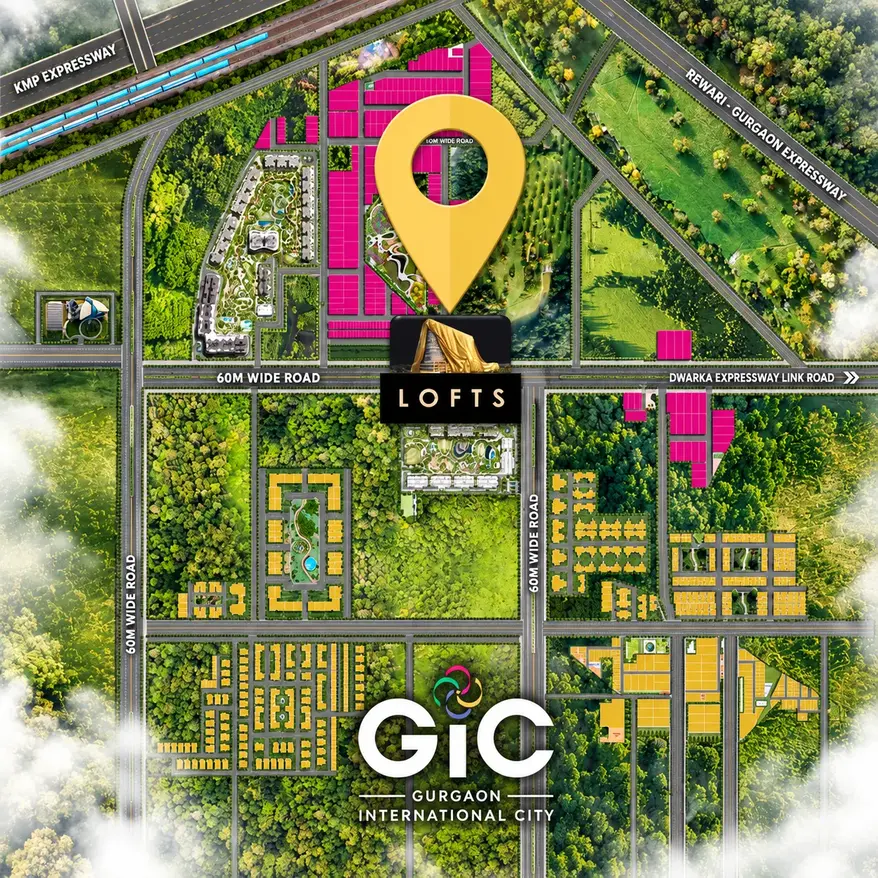 M3M Lofts at GIC floor plan - Site Plan