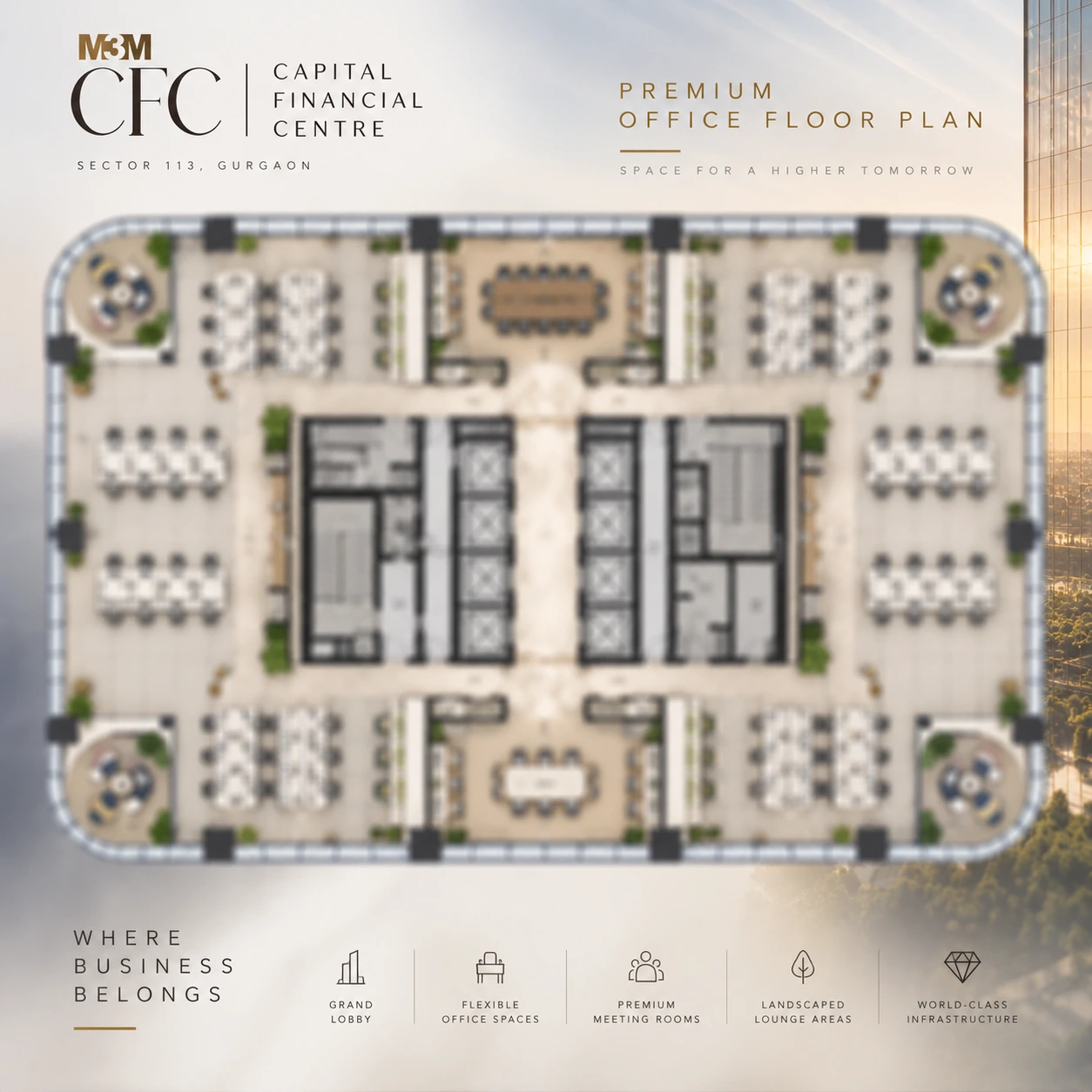 Premium Office Floor Plans