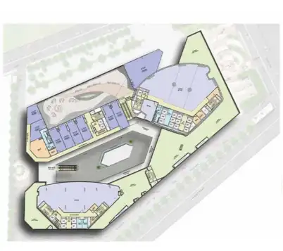 M3M IFC floor plan - Site Plan
