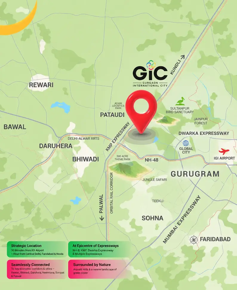 M3M Innovation Park at GIC - Location Adavantages