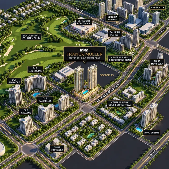 M3M Franck Muller Gurgaon Location Advantage